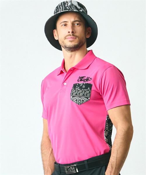 バックバイカラーポロ