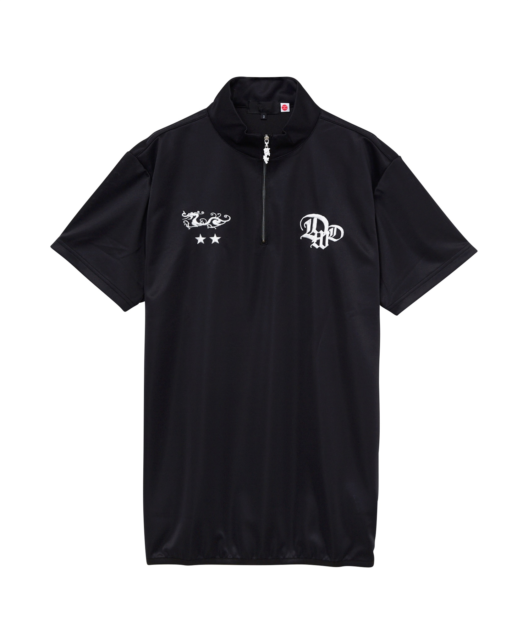 ナデシコニットZIPモック(BLACK-M)
