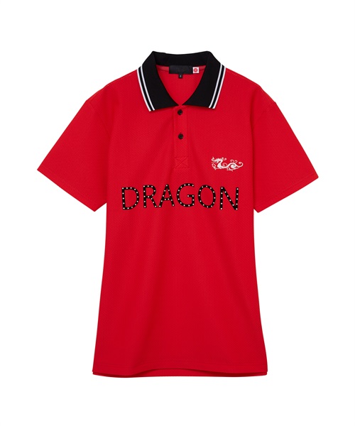 【EVEN掲載】ROICAメッシュトリコットポロ(RED-M)