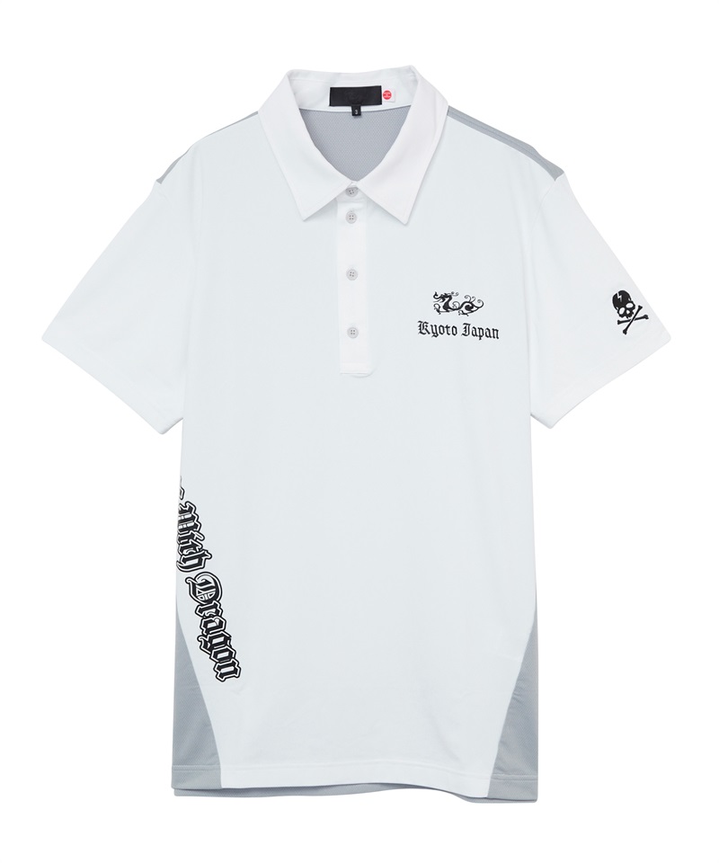 TWINCOTUVシャツ衿ポロ(WHITE-M)