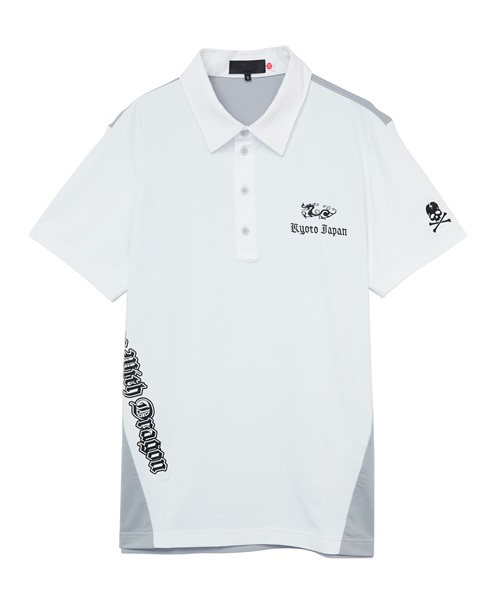 TWINCOTUVシャツ衿ポロ(WHITE-M)
