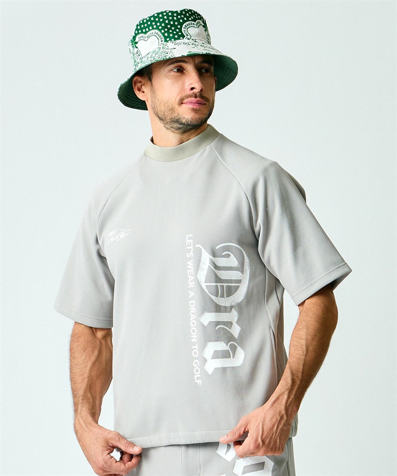 ハーフスリーブプルオーバー