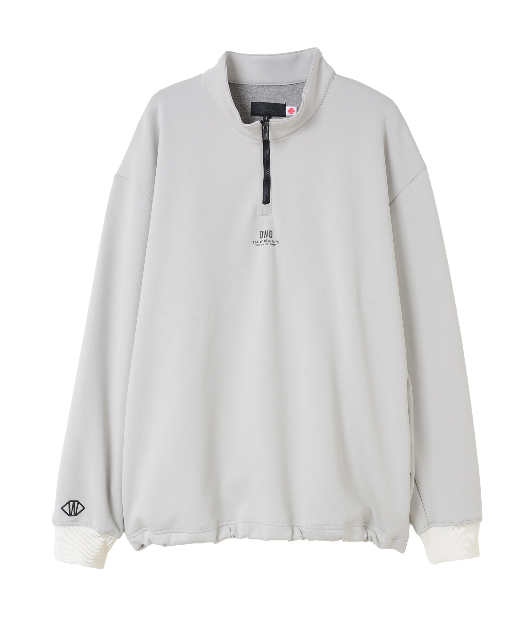 CORDURAジャージZIPブルゾン(WHITE-M)