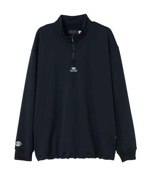 CORDURAジャージZIPブルゾン(BLACK-M)