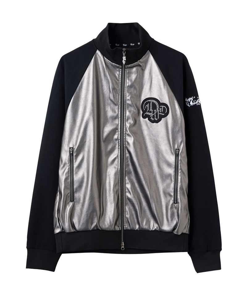 2WAYバックメッシュポンチジャージ【EVEN掲載】(BLACK-M)