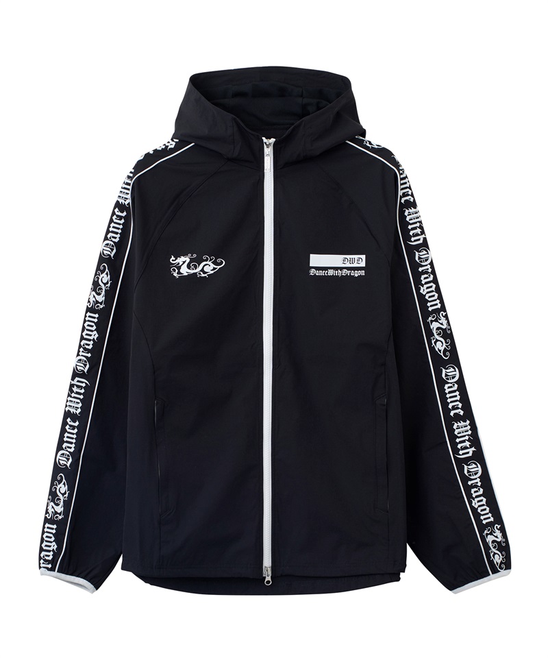 サイドラインブルゾン(BLACK-M)