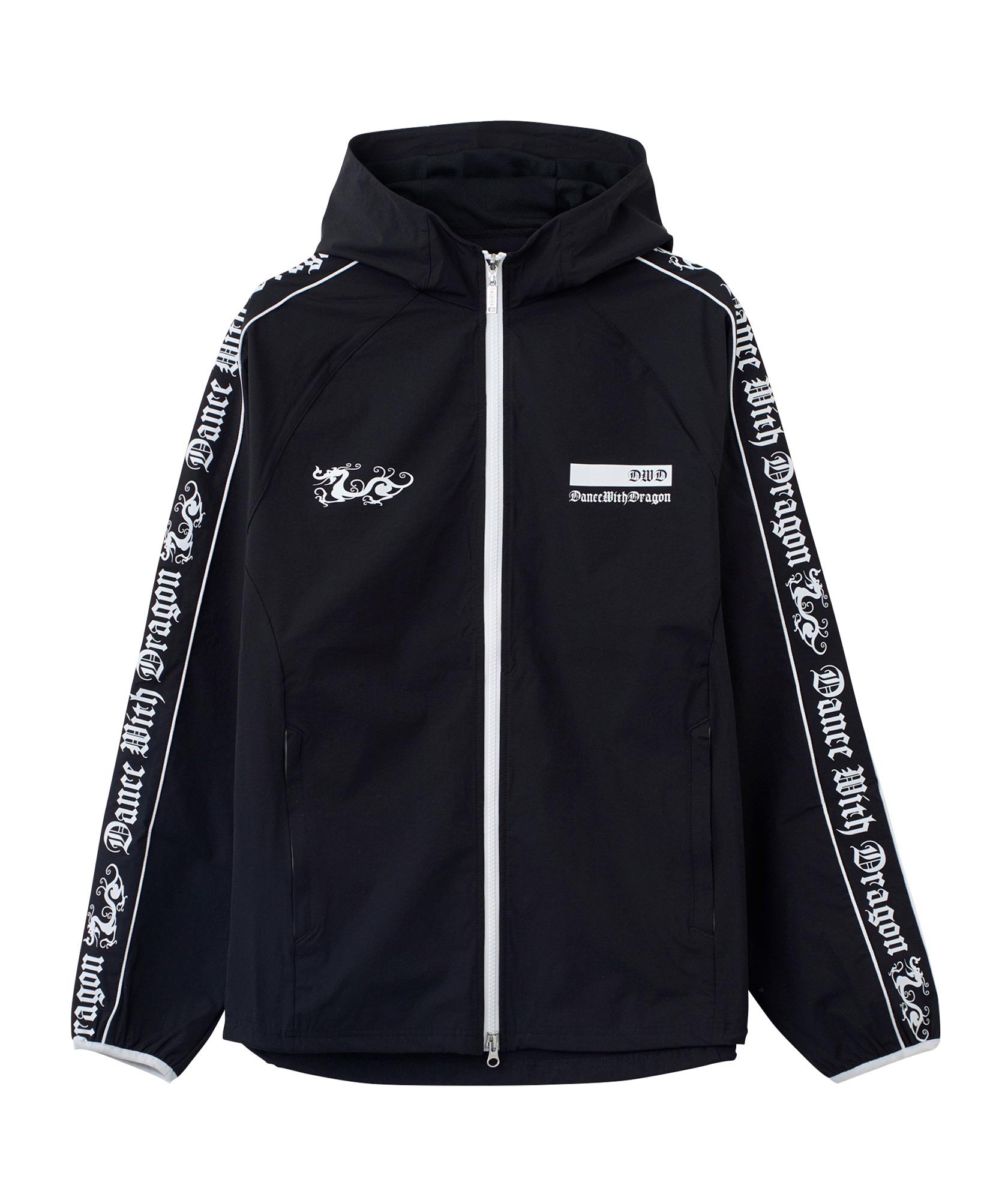 サイドラインブルゾン(BLACK-M)