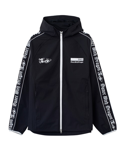 サイドラインブルゾン(BLACK-M)