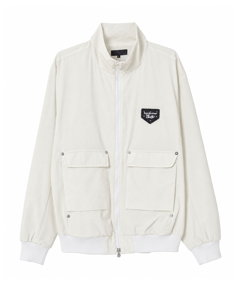 TRAVELIGHT 2way stretchブルゾン(WHITE-M)