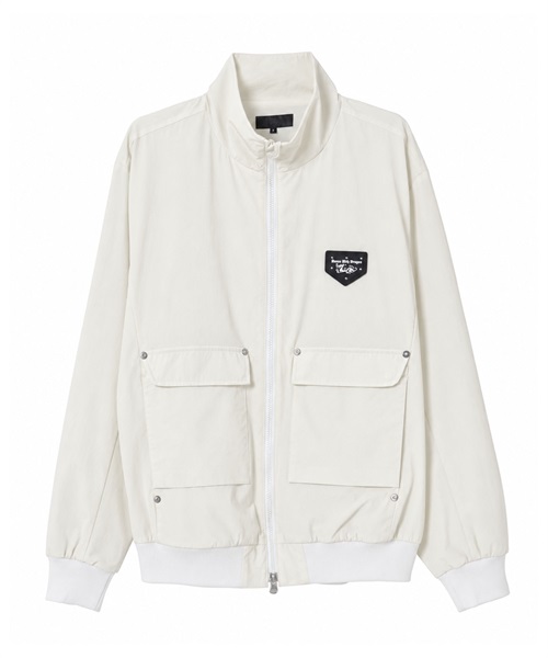 TRAVELIGHT 2way stretchブルゾン(WHITE-M)