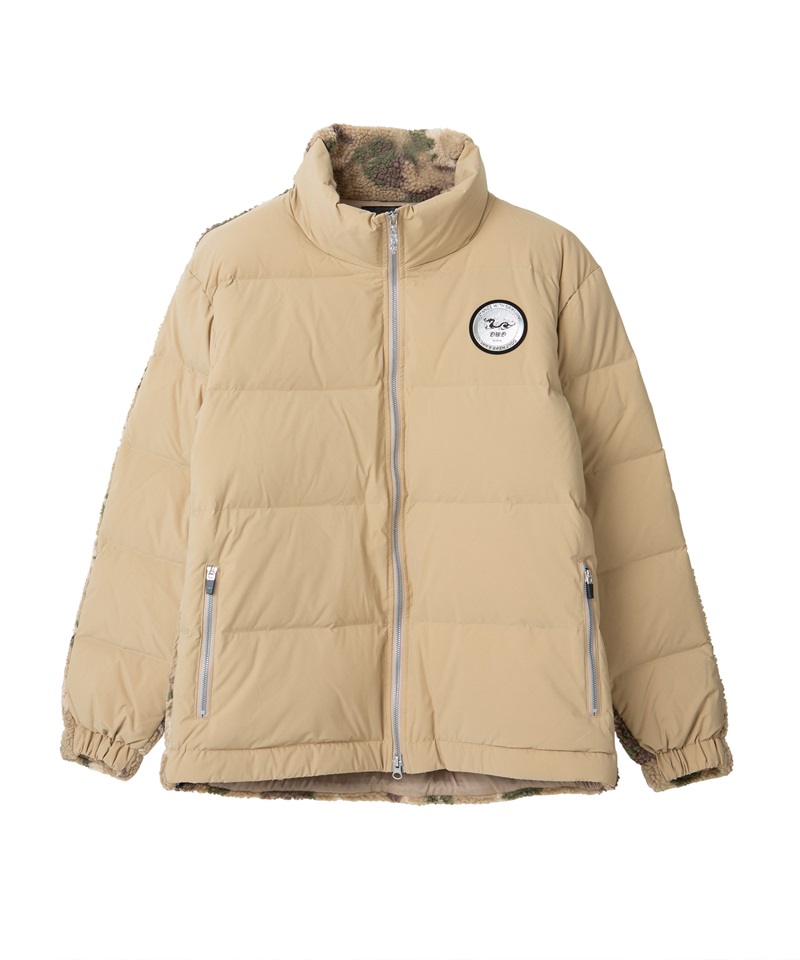 SOLOTEX2WAYストレッチダウンジャケット(BEIGE-M)