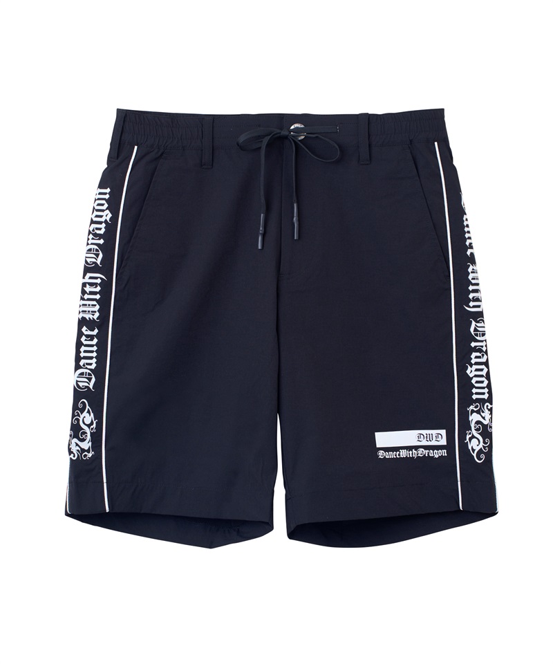 サイドラインショートパンツ(BLACK-S)