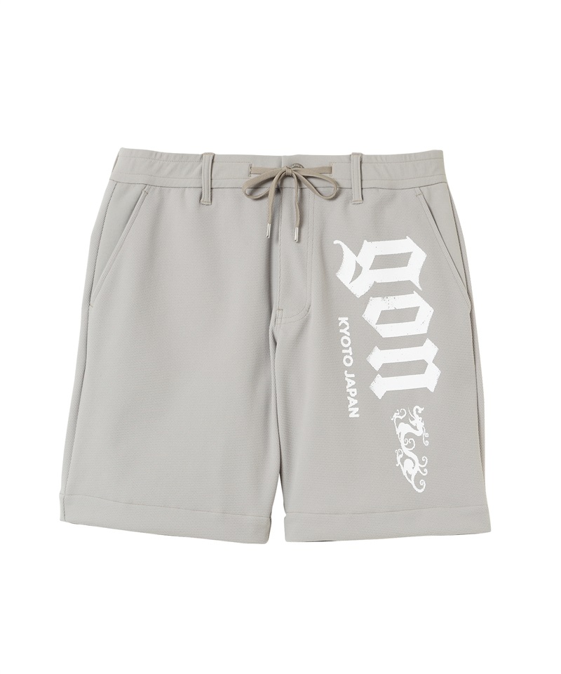 2WAYバックメッシュハーフパンツ(BEIGE-S)