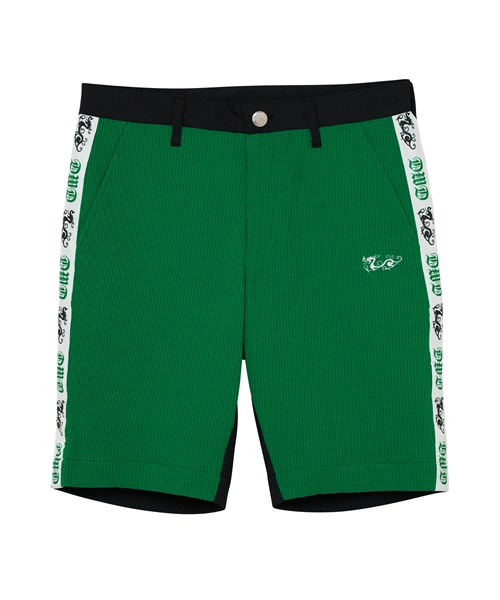 【EVEN掲載】IRMワッフルショートパンツ(GREEN-S)