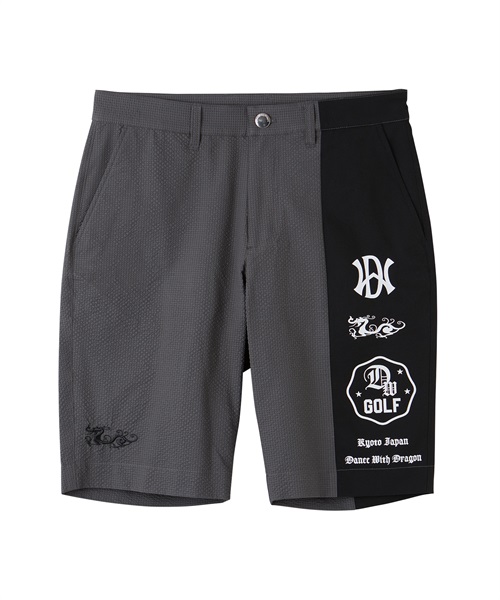 コットンサッカーショートパンツ(GRAY-S)
