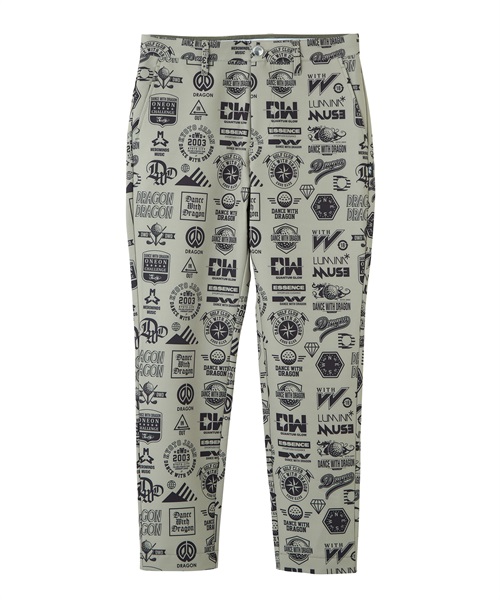 Various marksプリントボトム(KHAKI-S)