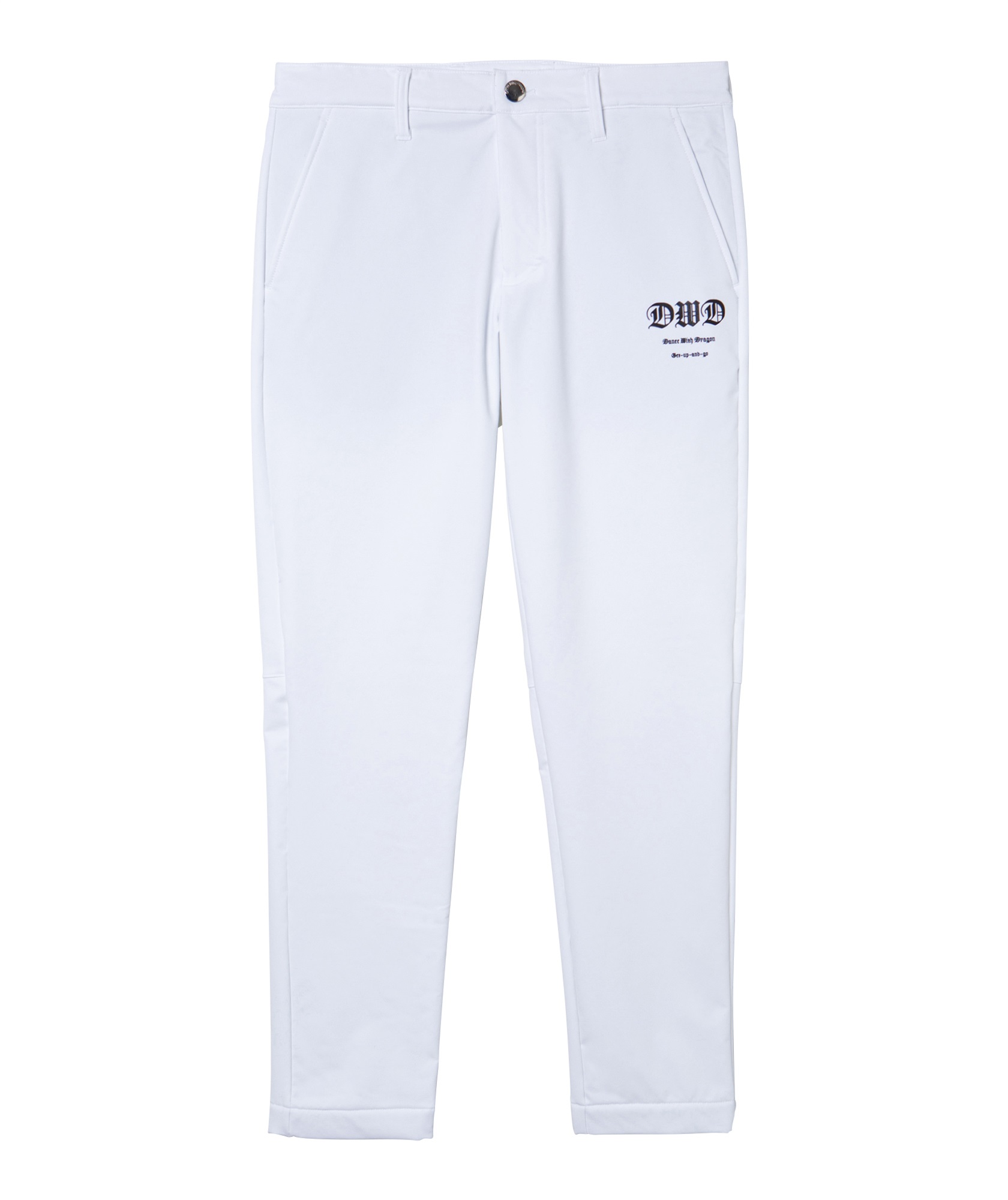 4WAYストレッチBACKフリースボトム(WHITE-S)