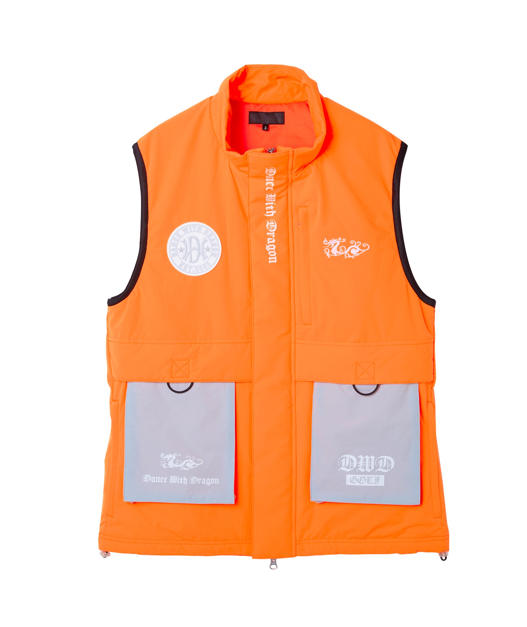 TEXBRID撥水2WAYストレッチベスト(ORANGE-M)