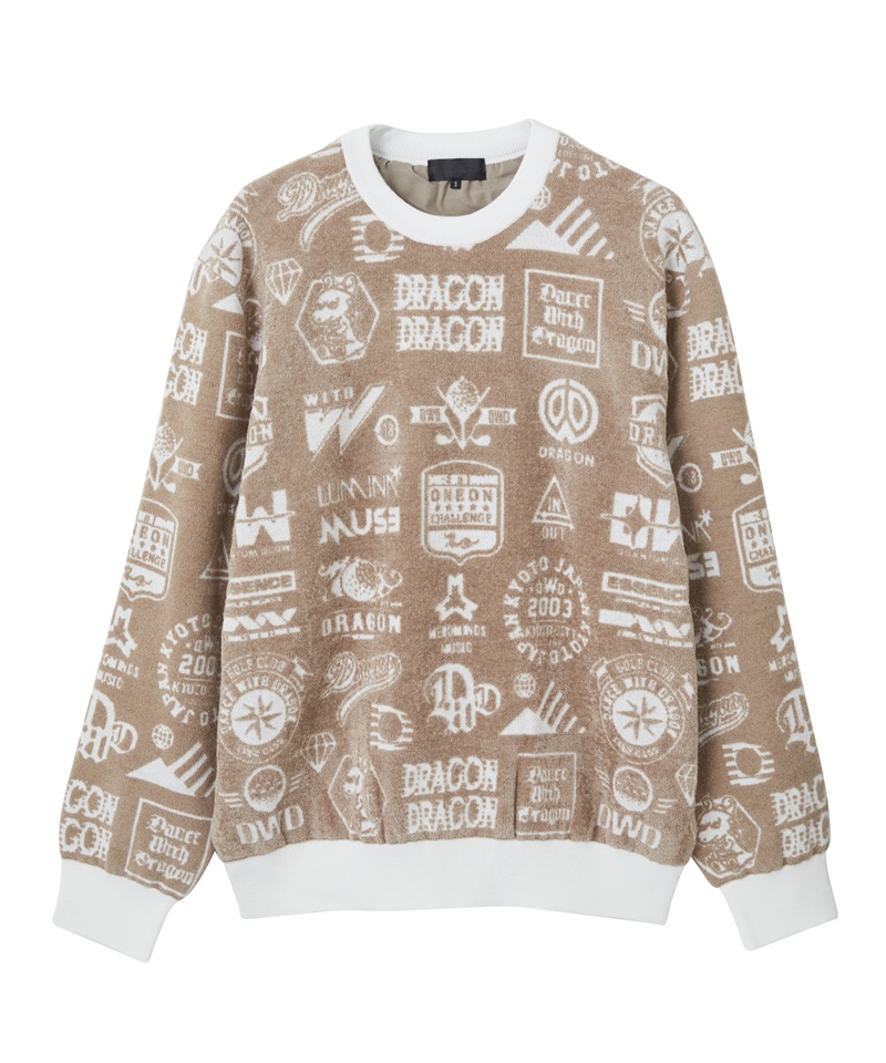 Various marksジャガードニット【EVEN掲載】(BEIGE-M)