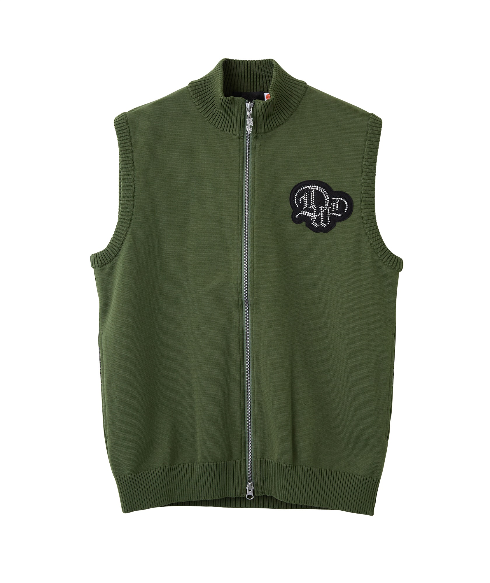 AIRSTRETCHニットベスト【EVEN掲載】(KHAKI-M)