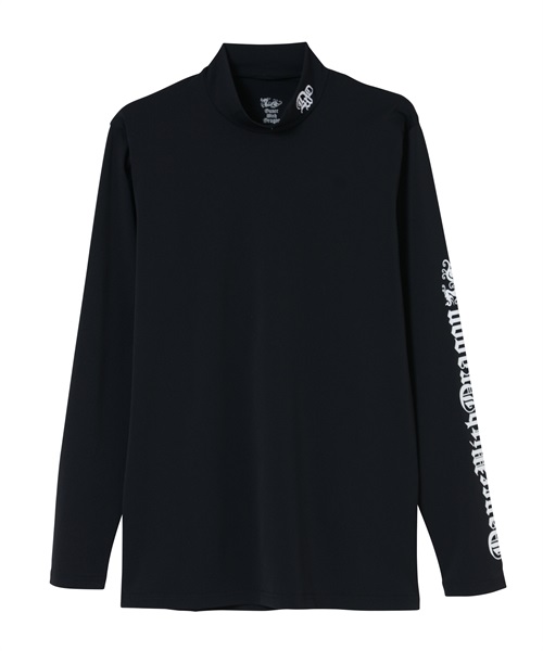COOL TRICOT遮熱インナー（MENS）(BLACK-M)