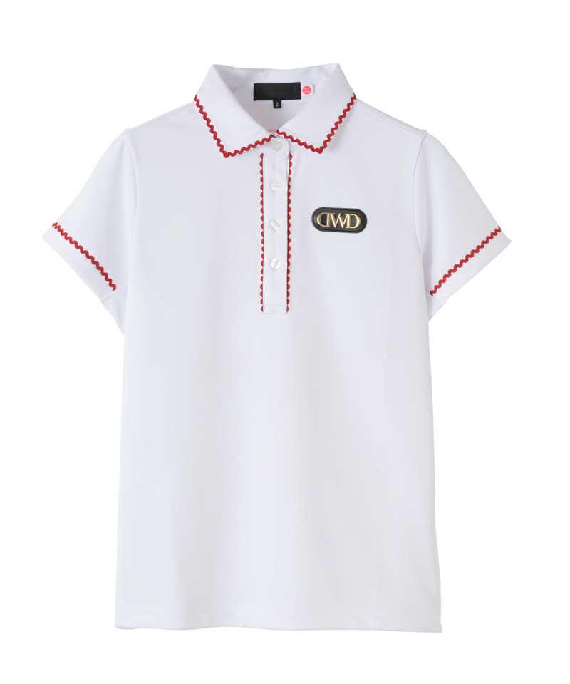 SPASSY半袖ポロシャツ(WHITE-M)