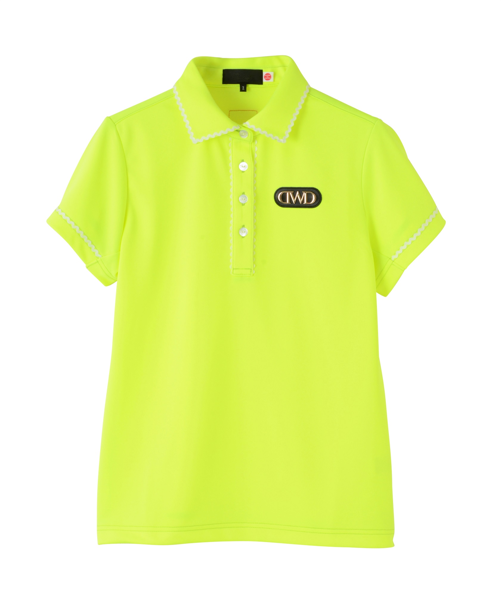 SPASSY半袖ポロシャツ(YELLOW-M)