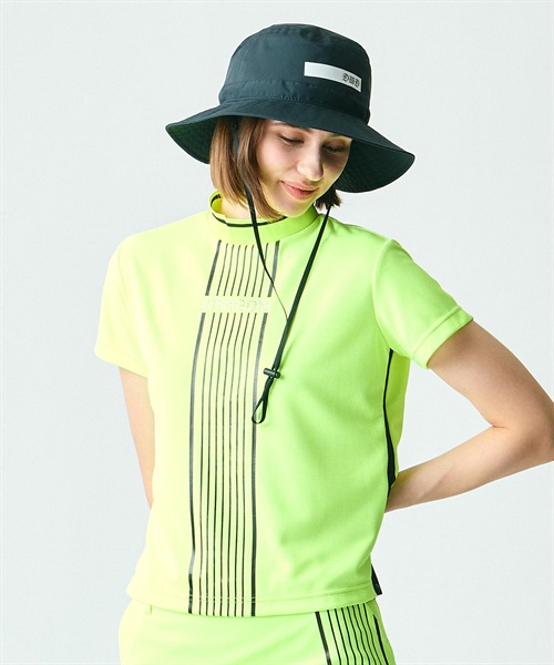 フルダルECODRYワッフル半袖モック