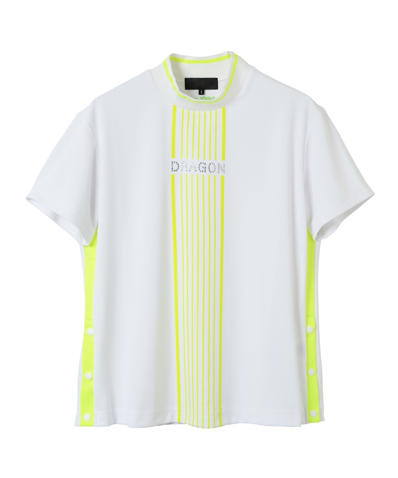 フルダルECODRYワッフル半袖モック(WHITE-M)