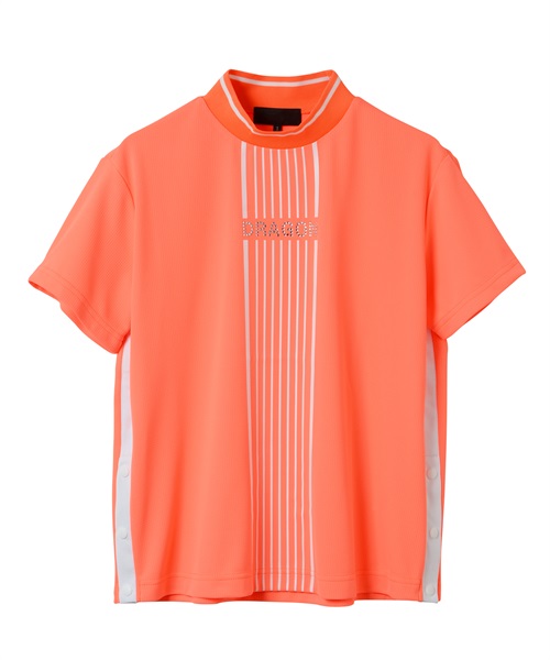 フルダルECODRYワッフル半袖モック(ORANGE-M)