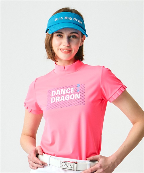 TRトリコット半袖モックネック