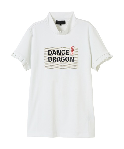 TRトリコット半袖モックネック(WHITE-M)