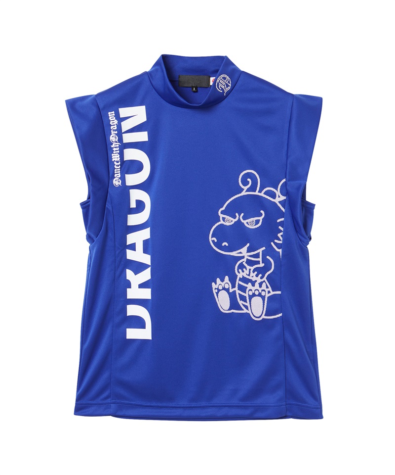 プラスリッチノースリーブモック(BLUE-M)