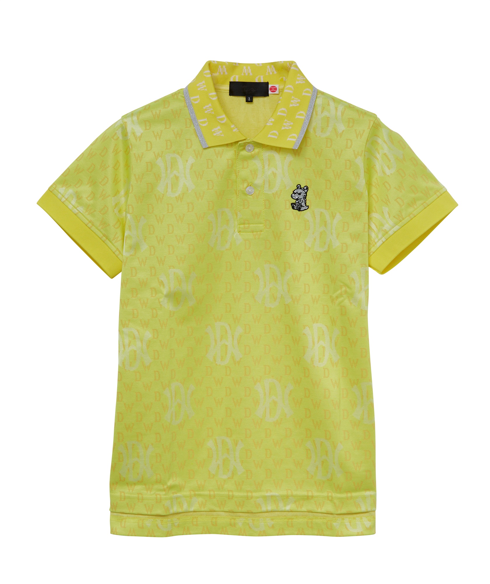 モノグラムジャガードポロ(YELLOW-M)