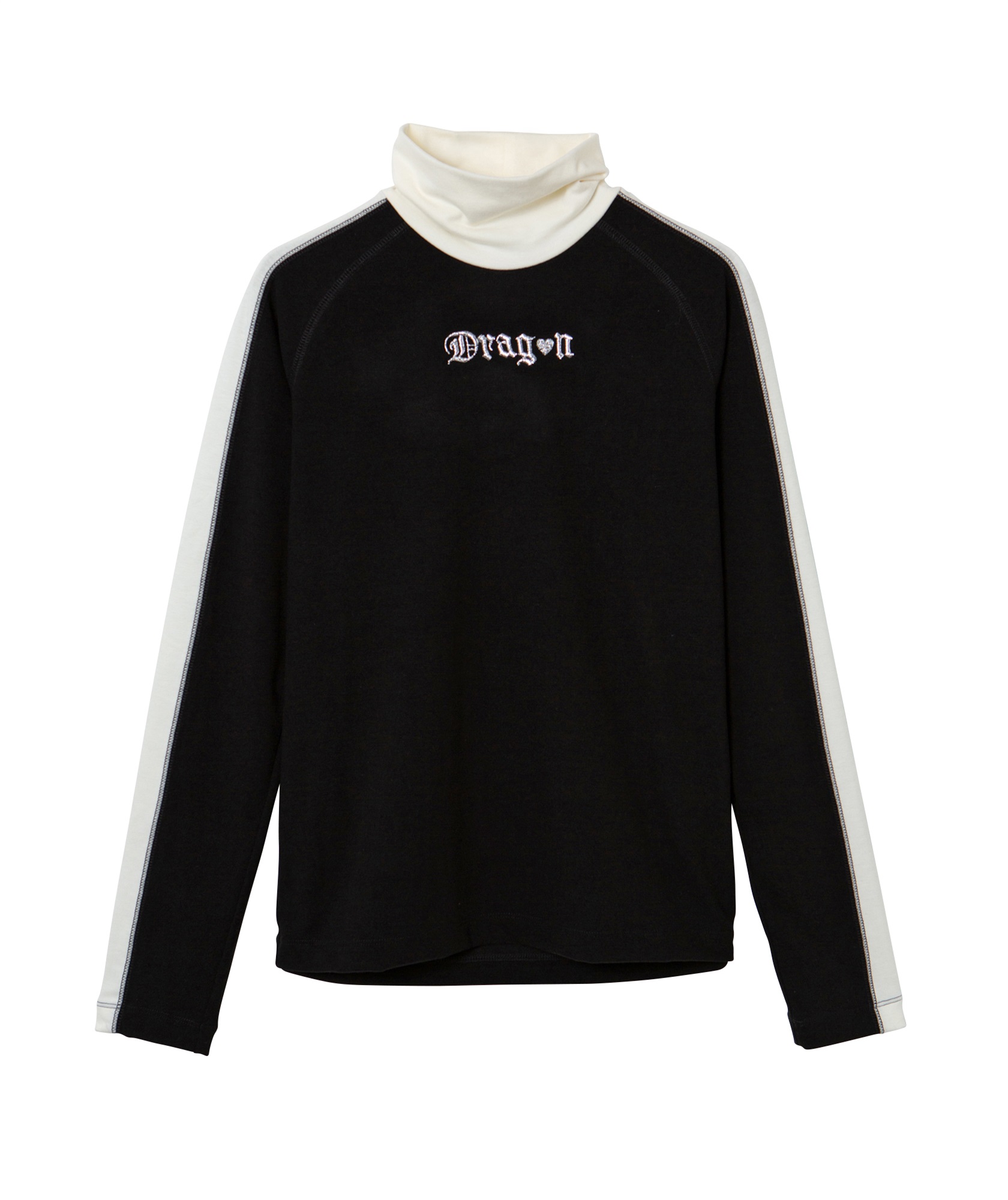 ラグウォームプレミアハイネック(BLACK-M)