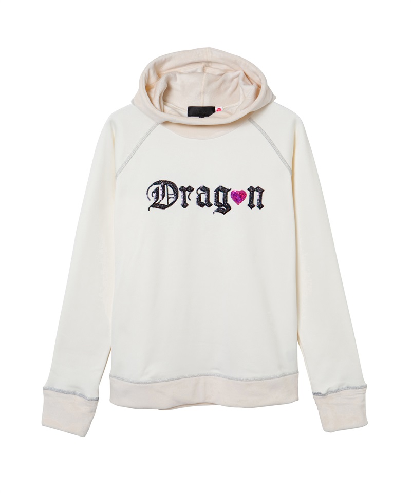 KARUISHI起毛フード(WHITE-M)