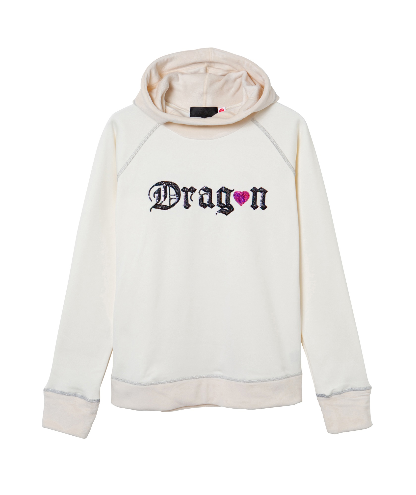 KARUISHI起毛フード(WHITE-M)