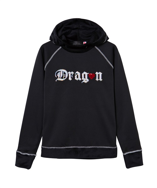 KARUISHI起毛フード(BLACK-M)