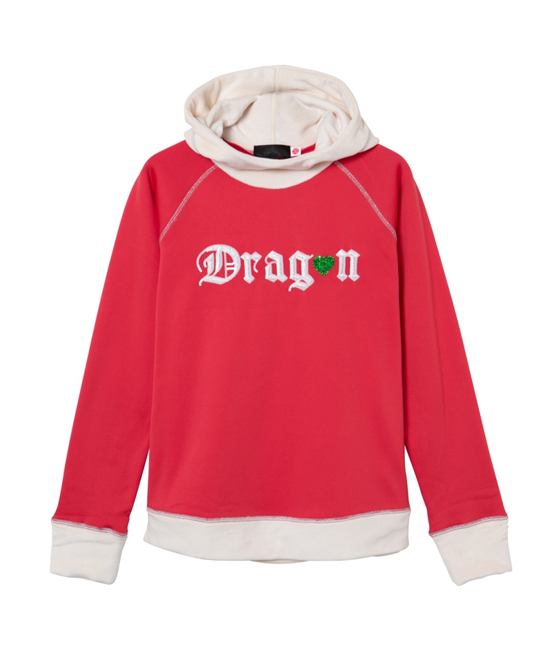 KARUISHI起毛フード(RED-M)