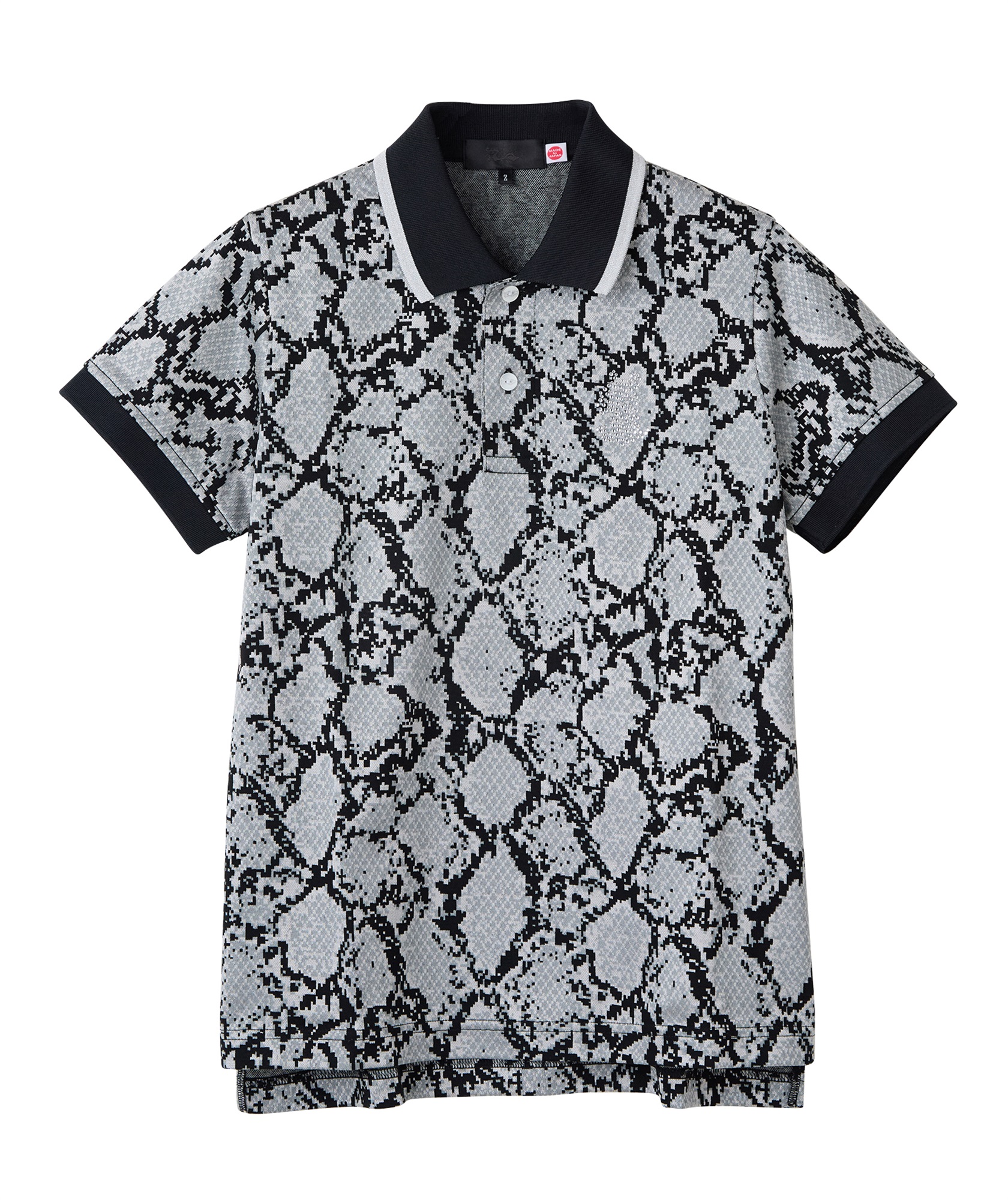 パイソンジャガードポロ(GRAY-M)