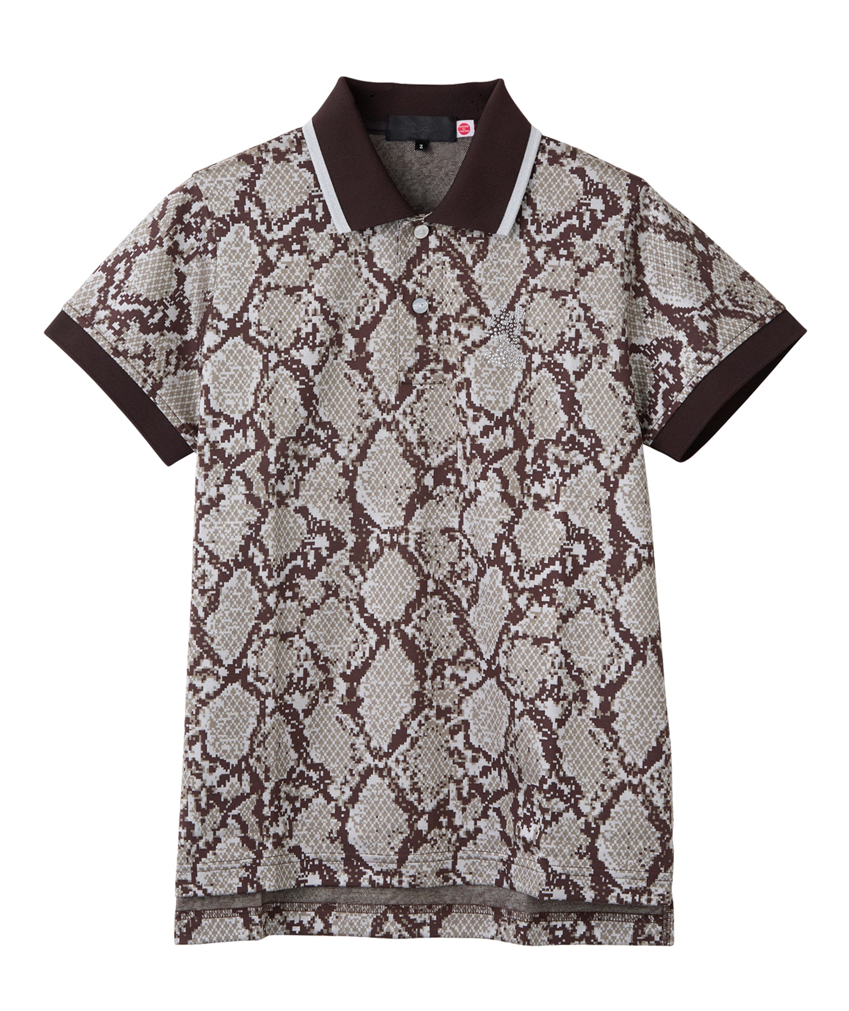 パイソンジャガードポロ(BEIGE-M)