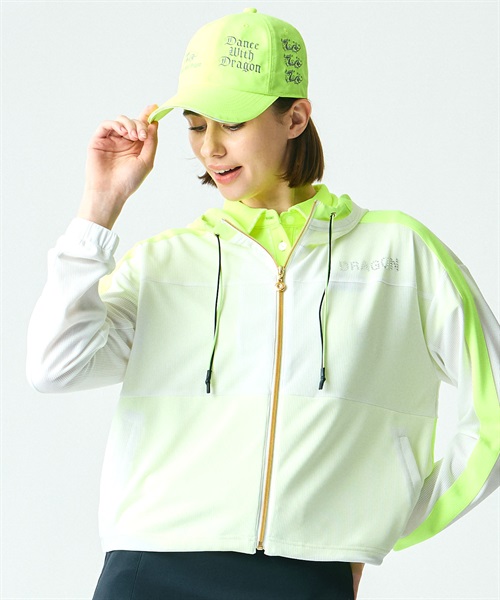 ビンゴメッシュレイヤーブルゾン