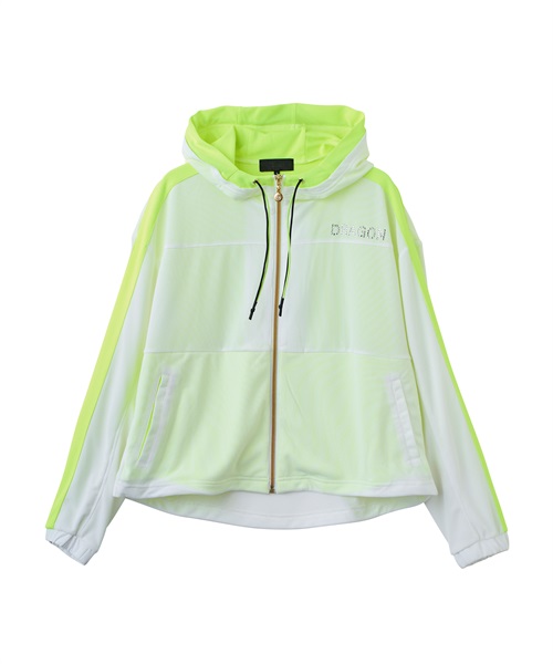 ビンゴメッシュレイヤーブルゾン(WHITE-M)