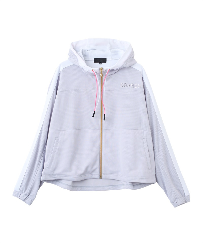 ビンゴメッシュレイヤーブルゾン(GRAY-M)