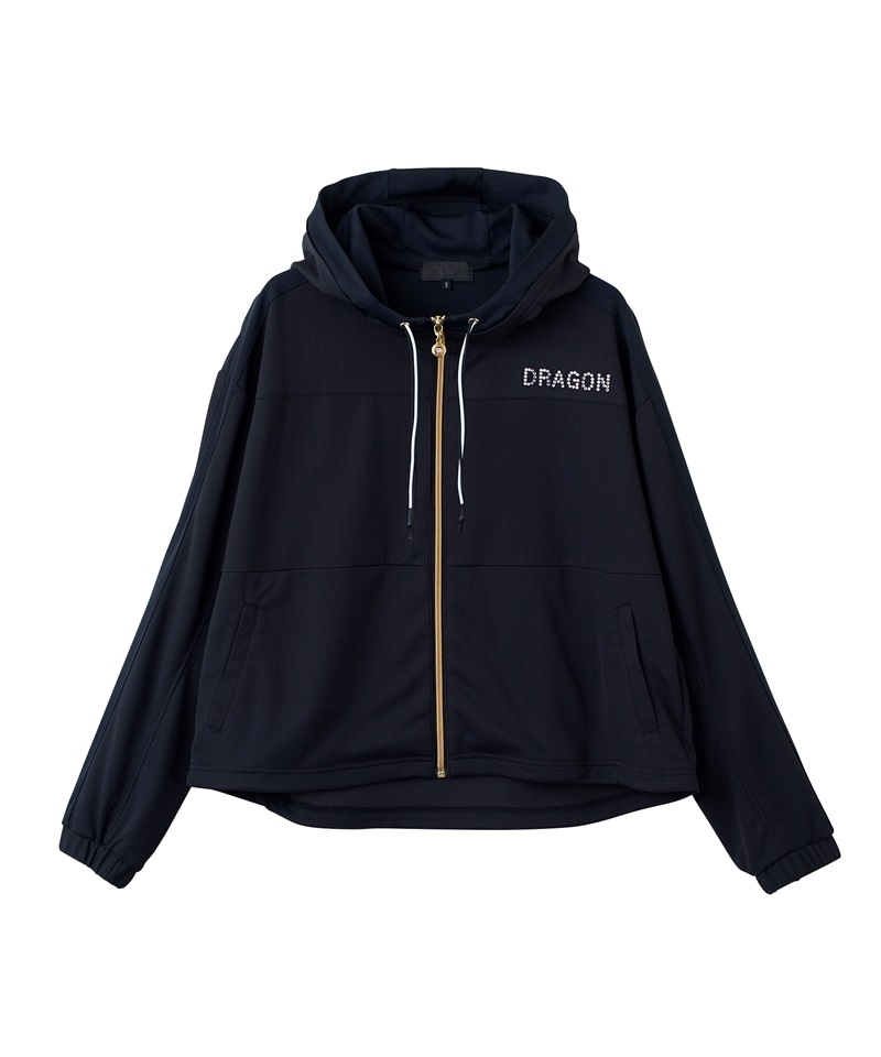 ビンゴメッシュレイヤーブルゾン(BLACK-M)