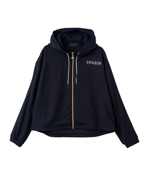 ビンゴメッシュレイヤーブルゾン(BLACK-M)