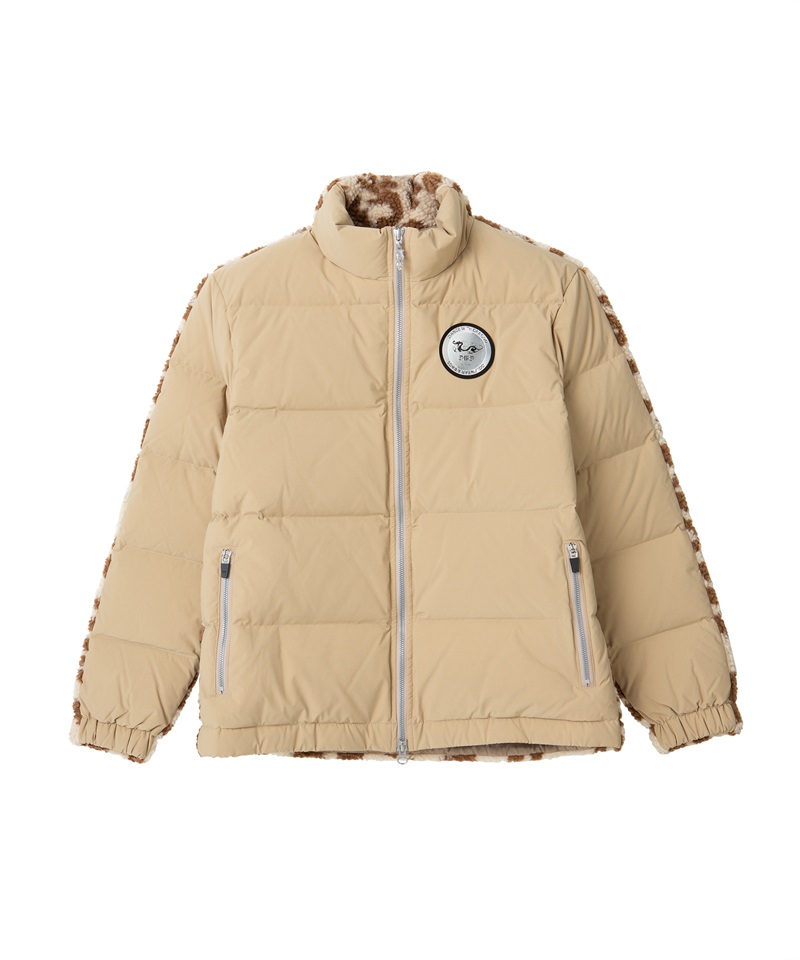 SOLOTEX2WAYストレッチダウンジャケット(BEIGE-M)