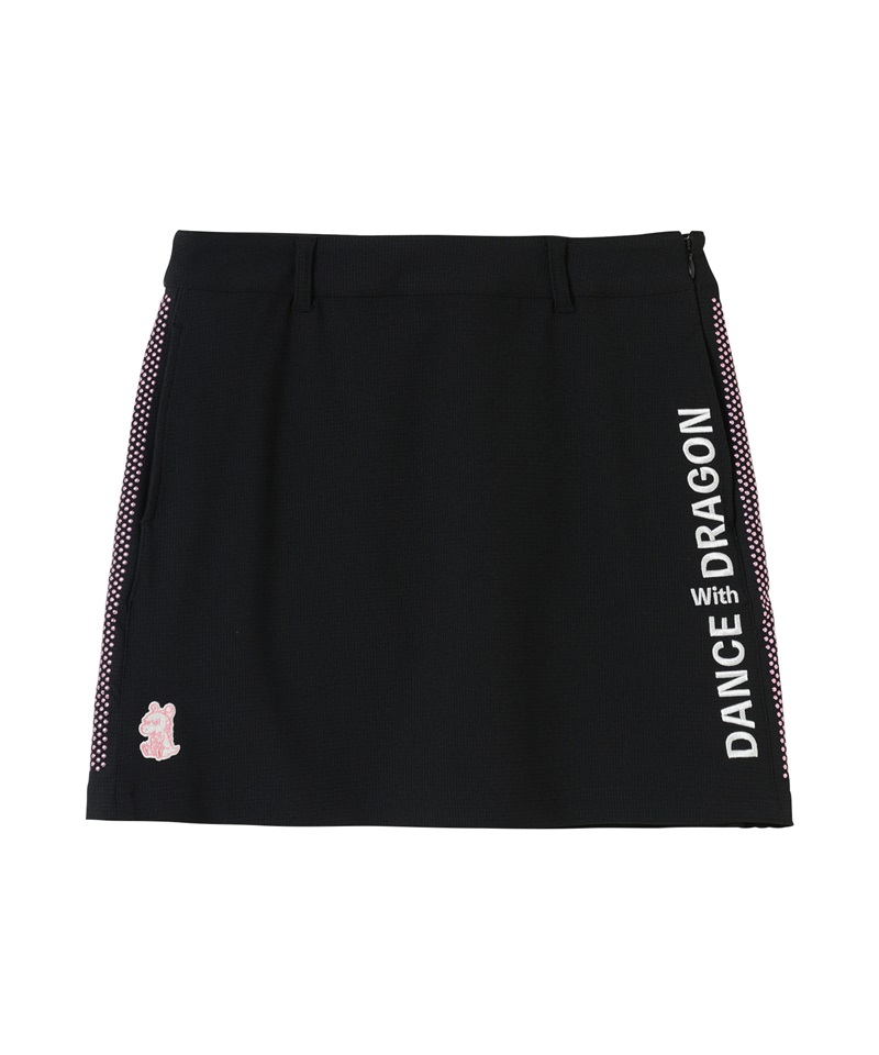 ECOBLUEメッシュスカート(BLACK-S)