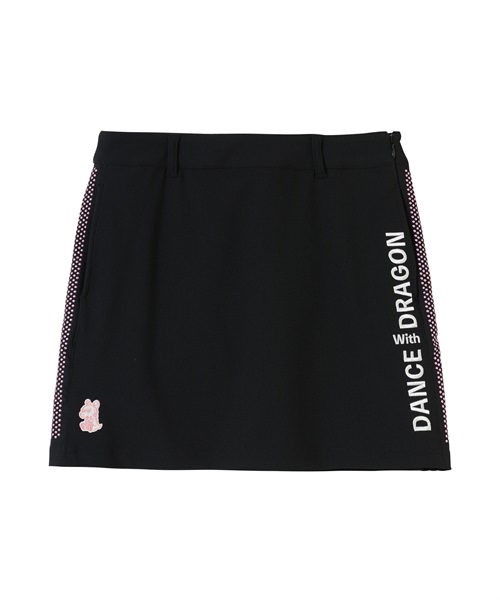 ECOBLUEメッシュスカート(BLACK-S)