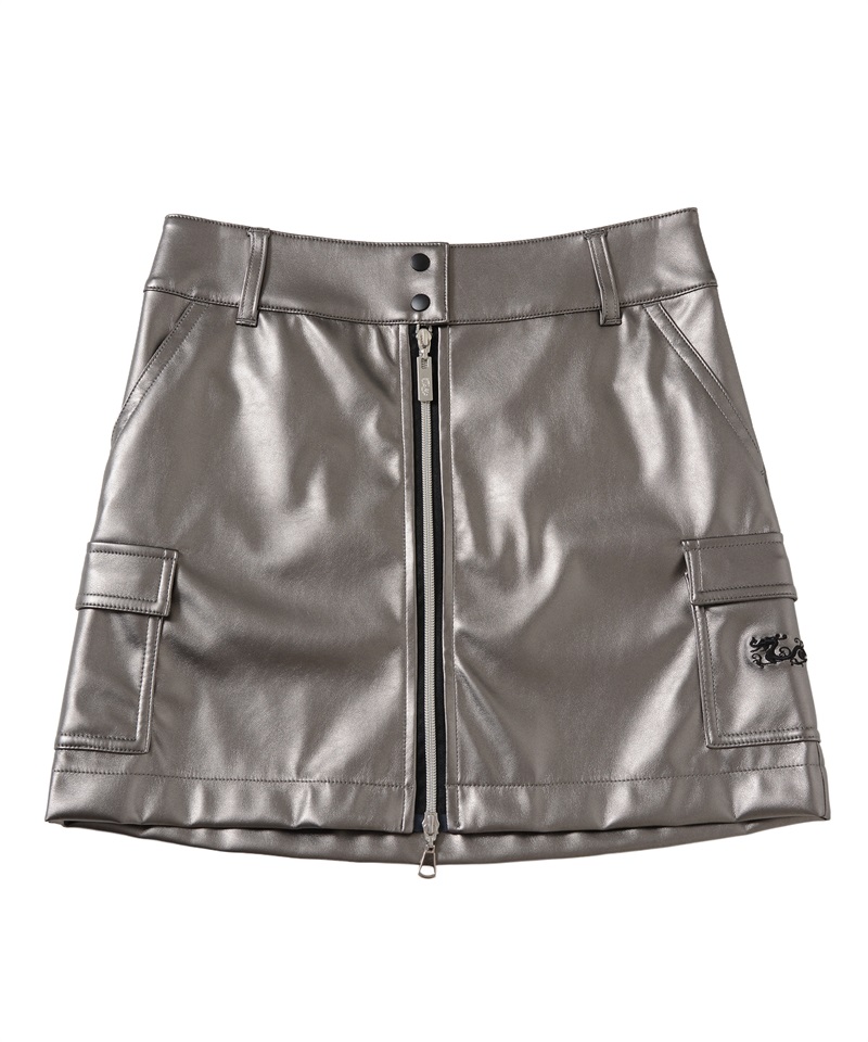 シンセティックレザースカート(BRONZE-S)
